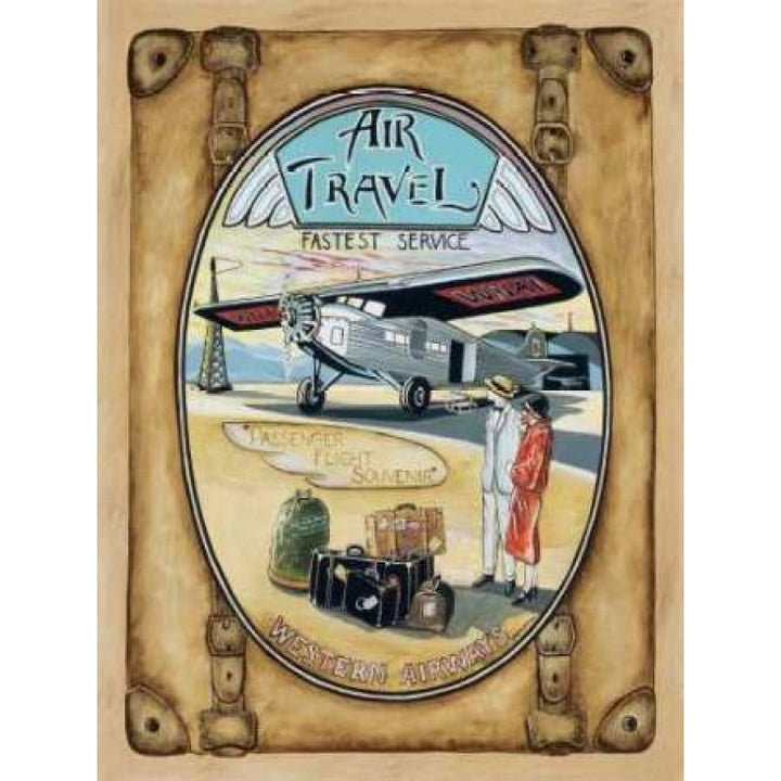 Flight Souvenir Poster Print by Gregory Gorham Image 2