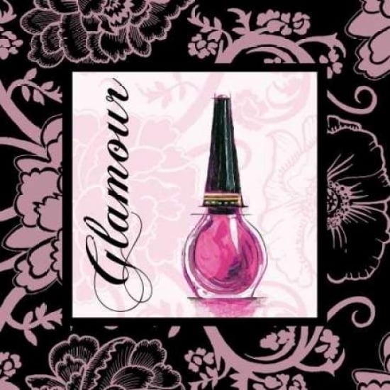 Fashion Pink Glamour Poster Print by Gregory Gorham Image 1