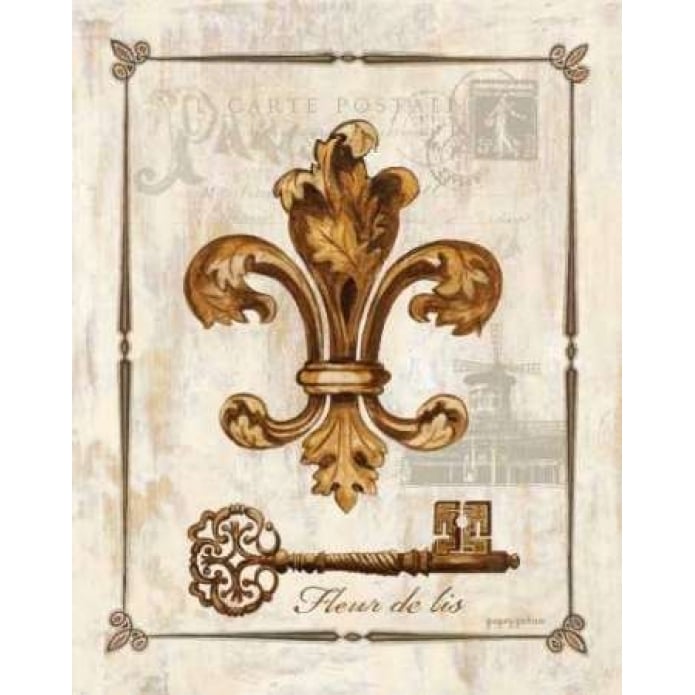 Fleur de Lis Poster Print by Gregory Gorham Image 2