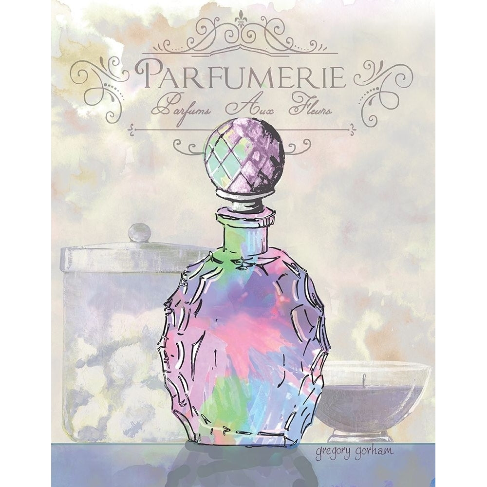 French Perfume Motif II Poster Print by Gregory Gorham Image 1