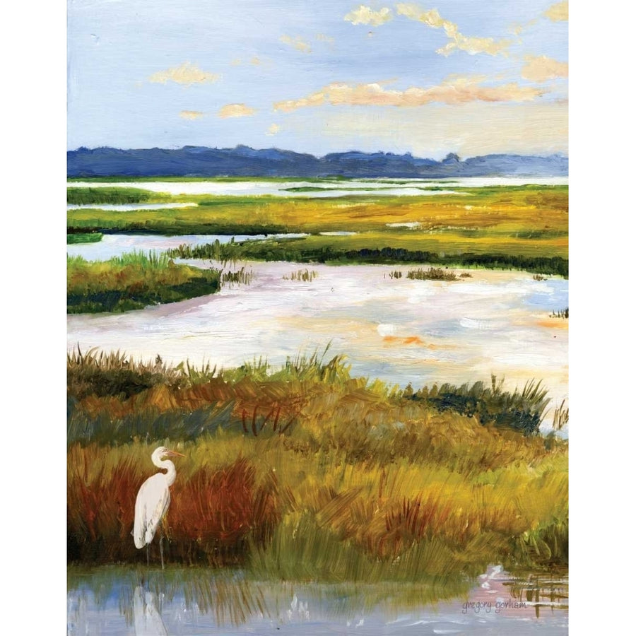 Salt Marsh Sanctuary I Poster Print by Gregory Gorham Image 1