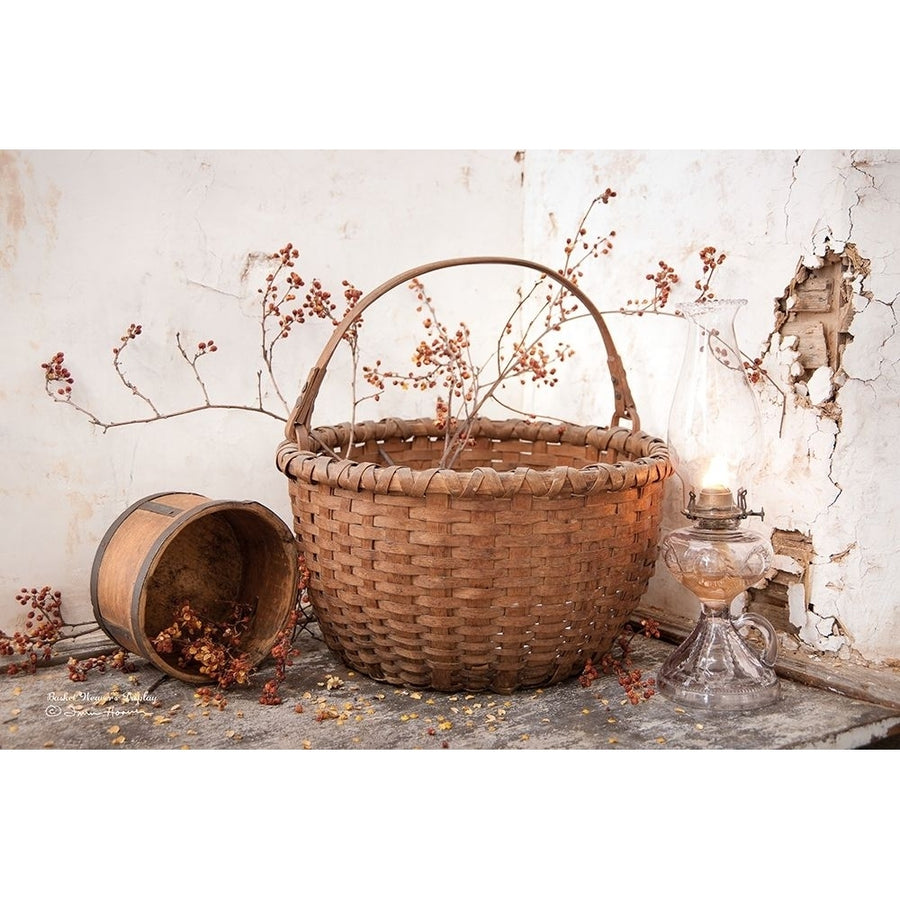 Basket Weavers Display Poster Print by Irvin Hoover Image 1