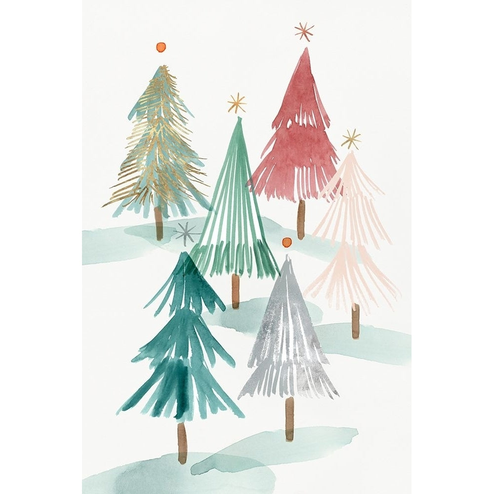 Christmas Trees II Poster Print by PI Studio PI Studio HP075A Image 1