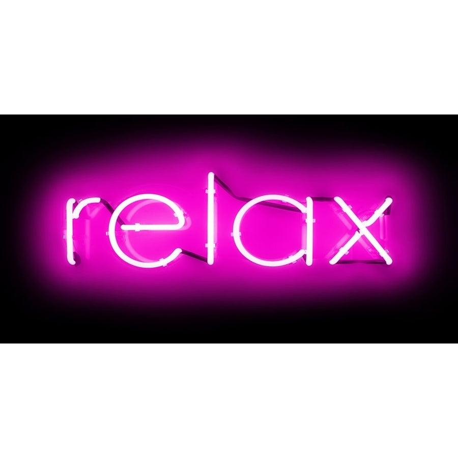 Neon Relax PB Poster Print by Hailey Carr HR116120 Image 1