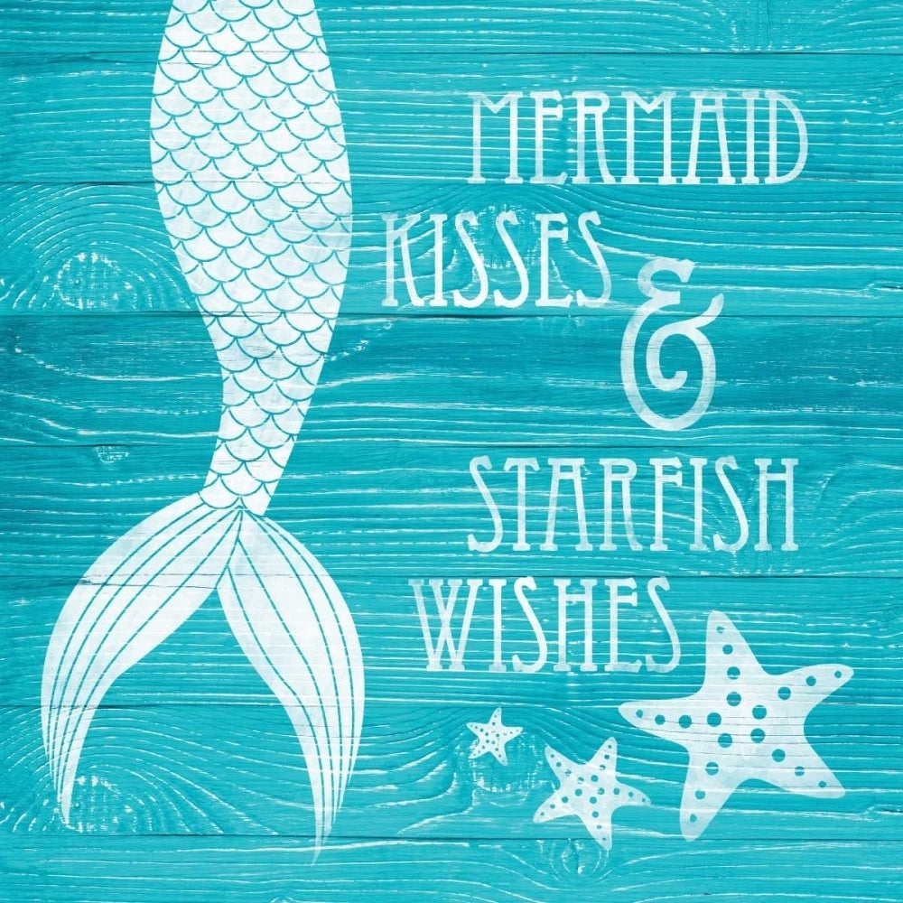 Mermaid Kisses Poster Print by N. Harbick Image 2