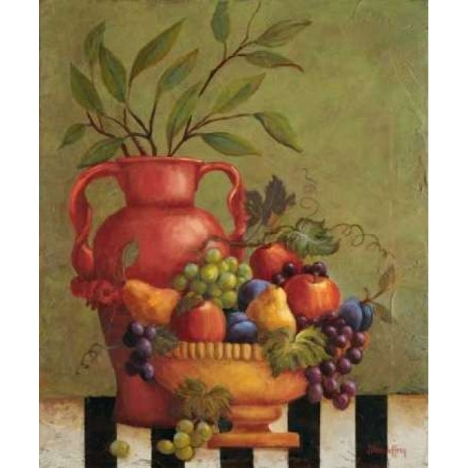 Fresco Fruit I Poster Print by Jillian Jeffrey Image 2