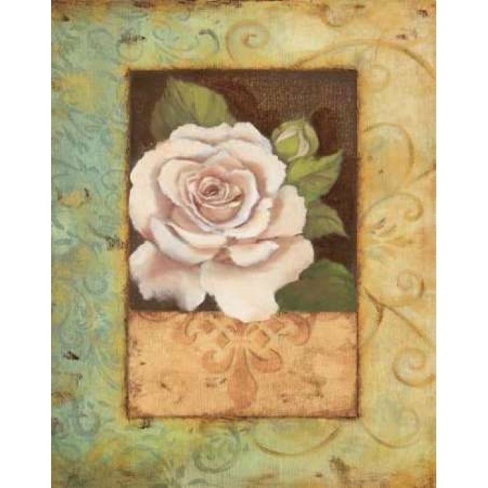 Antique Rose I Poster Print by Jillian Jeffrey Image 1