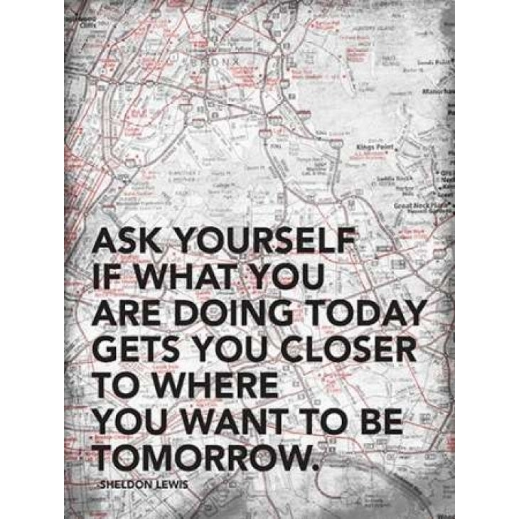 Ask Your Self Poster Print by Jace Grey Image 1