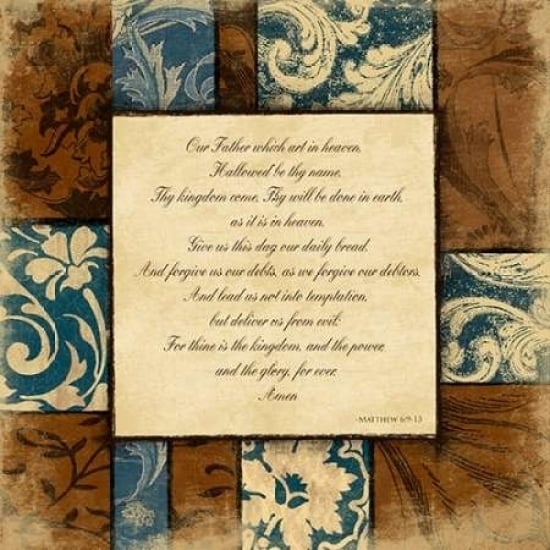 Lords Prayer Poster Print by Jace Grey Image 2