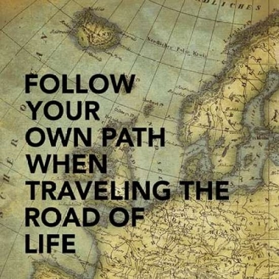 Your Own Path Poster Print by Jace Grey Image 1