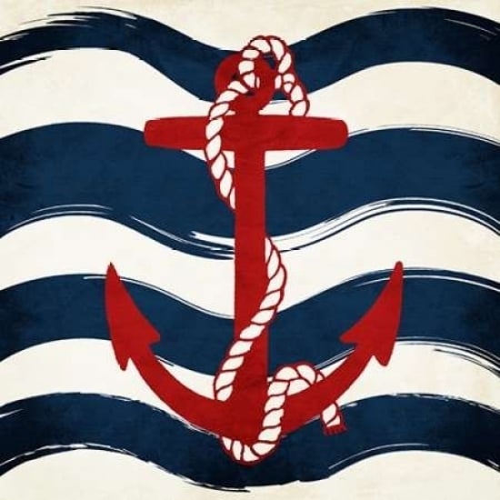 Anchor Waves Poster Print by Jace Grey Image 1