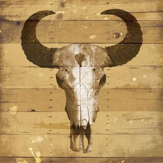 Rustic Bull Poster Print by Jace Grey Image 1
