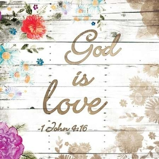 God Is Love Poster Print by Jace Grey Image 1