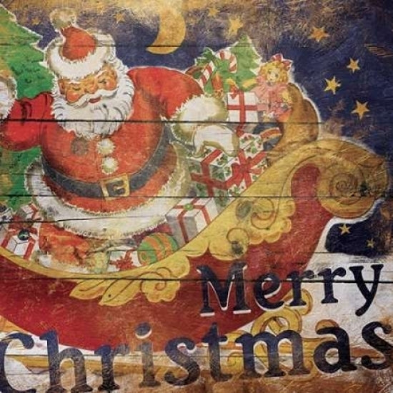 Santa Christmas Poster Print by Jace Grey Image 1