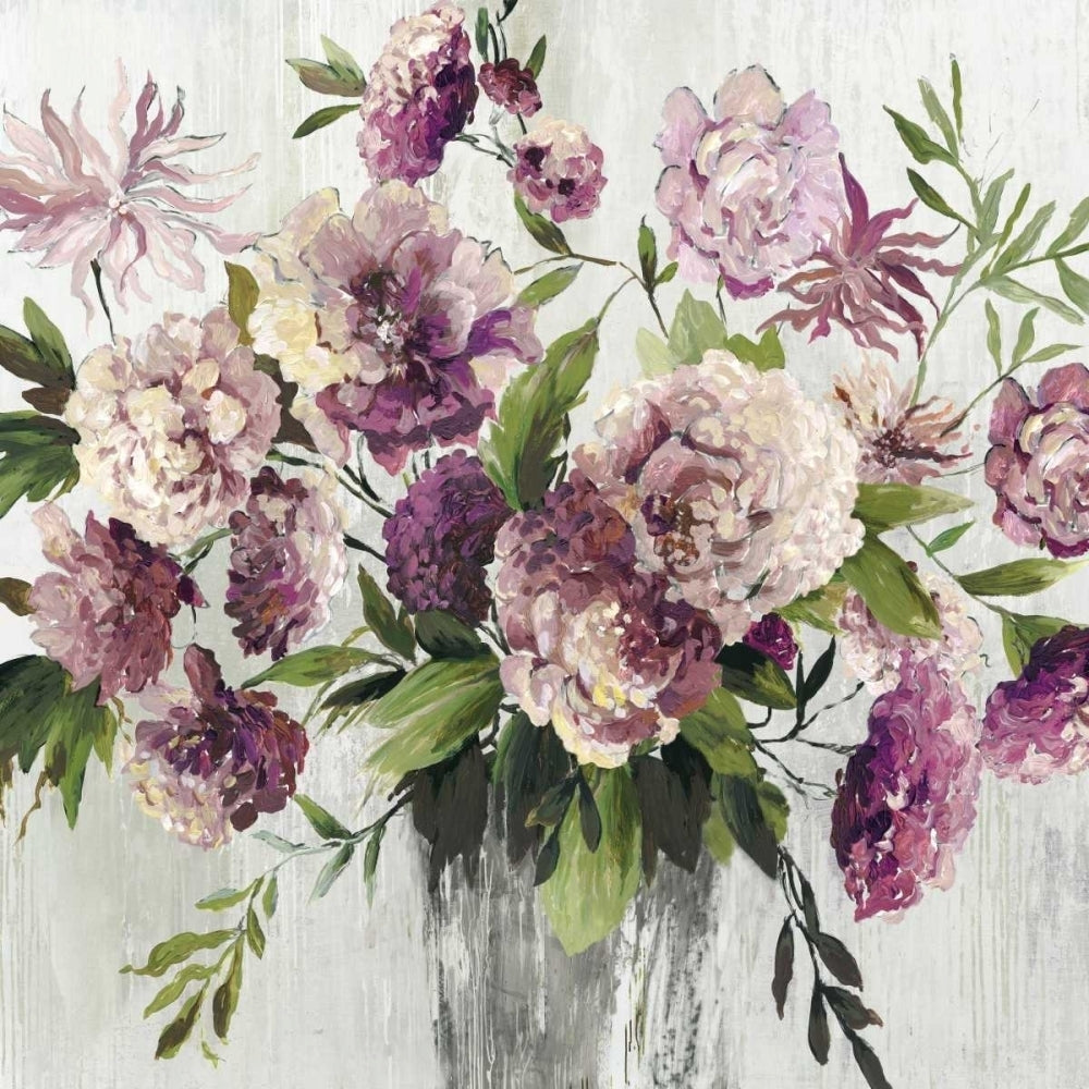 Violet Bouquet Poster Print by Asia Jensen Image 1