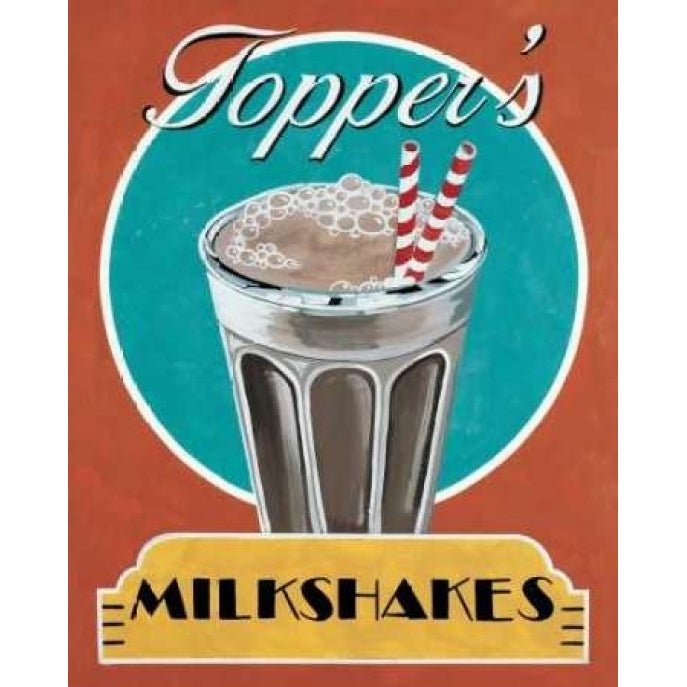 Milkshakes Poster Print by Catherine Jones Image 2