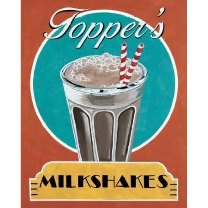 Milkshakes Poster Print by Catherine Jones Image 1