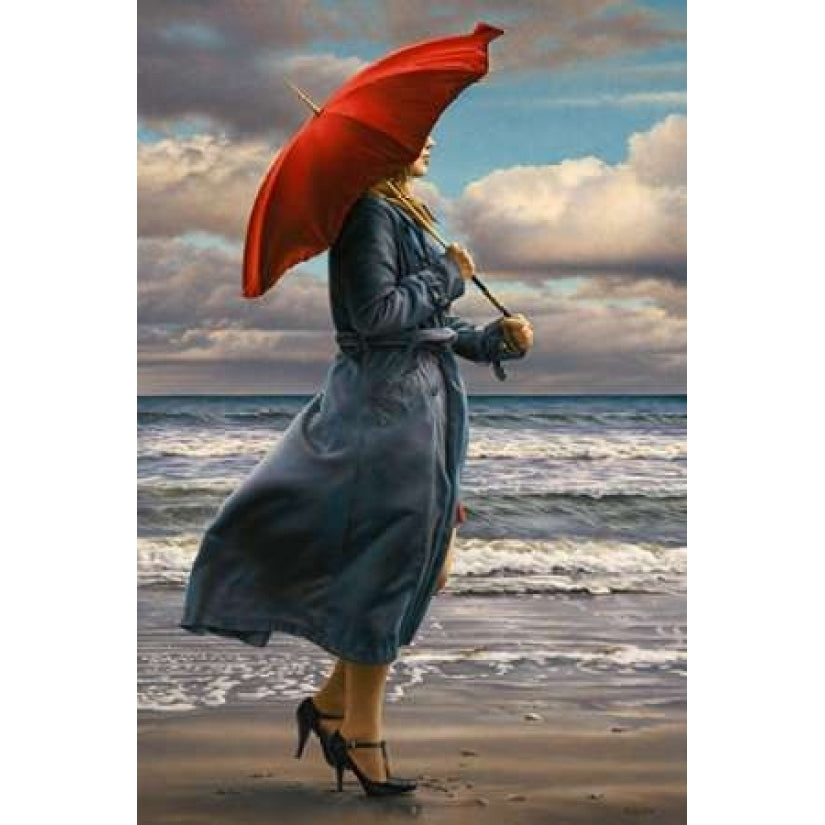 Red Umbrella Poster Print by Paul Kelley Image 1