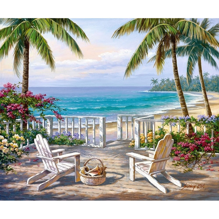 Coastal View Poster Print by Sung Kim Image 1