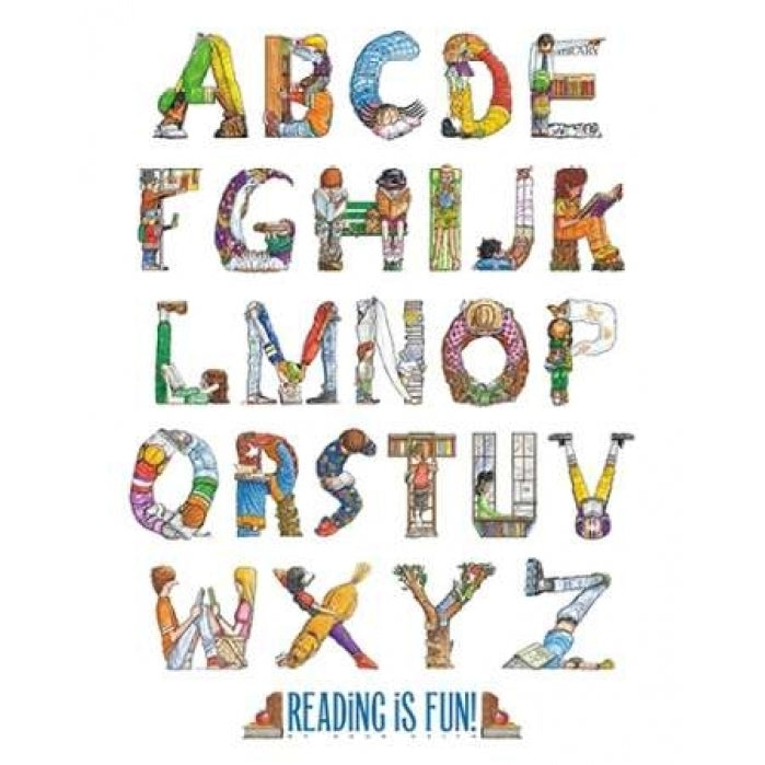 Reading Is Fun! Poster Print by Doug Keith Image 1