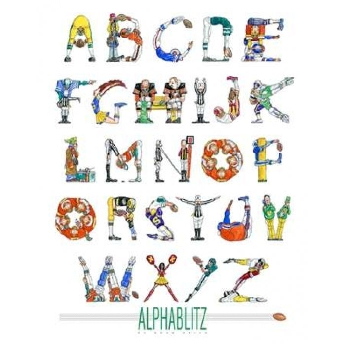 Alphablitz Poster Print by Doug Keith Image 2