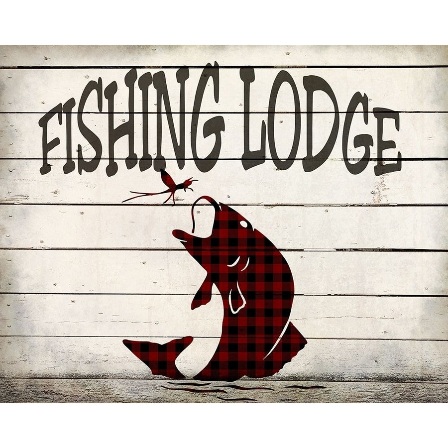 Fishing Lodge Poster Print by Allen Kimberly Image 1