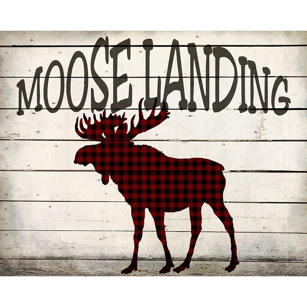 Moose Landing Poster Print by Allen Kimberly Image 1