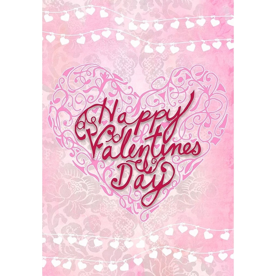 Valentines Day Heart Poster Print by Allen Kimberly Image 1