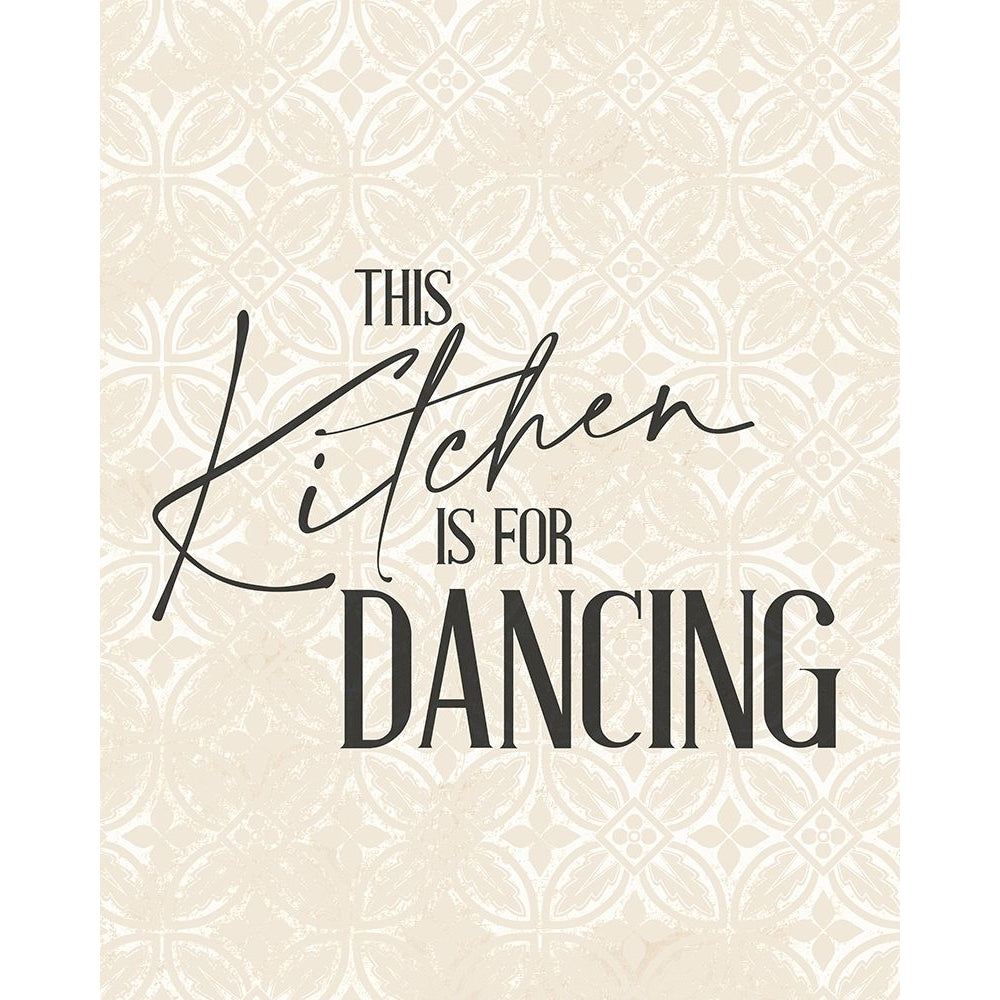 This Kitchen is for Dancing 1 Poster Print by Kimberly Allen KARC2123A Image 1