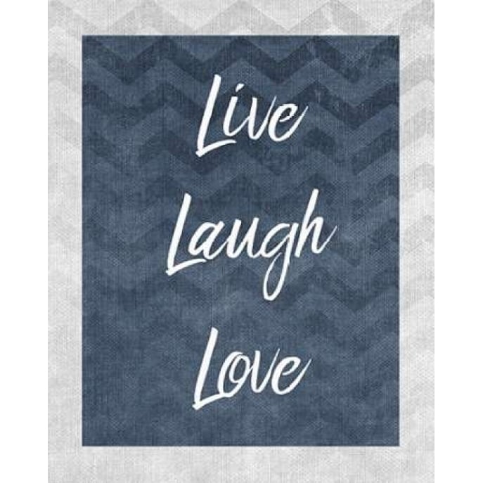 Live Laugh Love Poster Print by Kimberly Allen Image 1