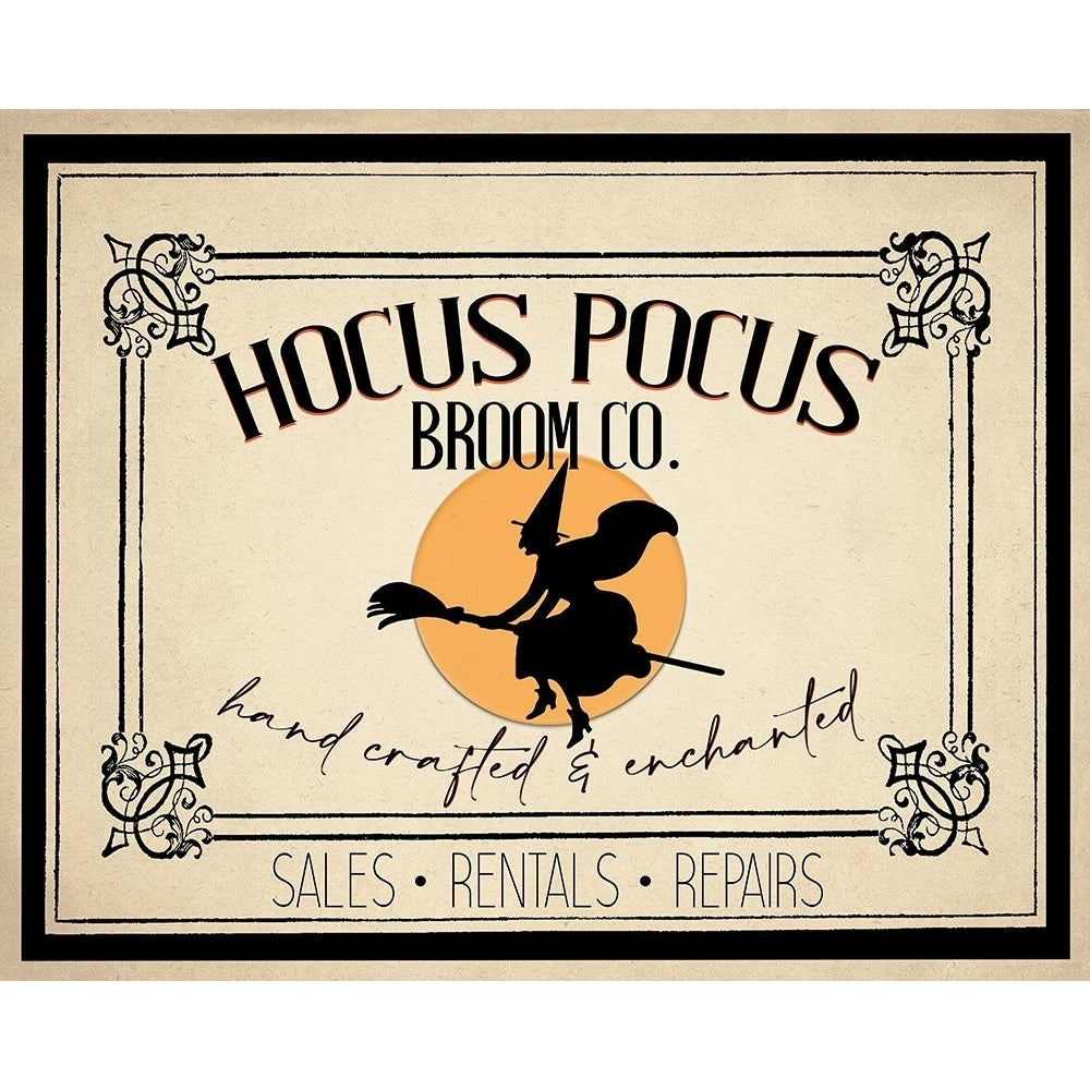 Hocus Pocus Broom CO Poster Print by Kimberly Allen KARC2064A Image 1