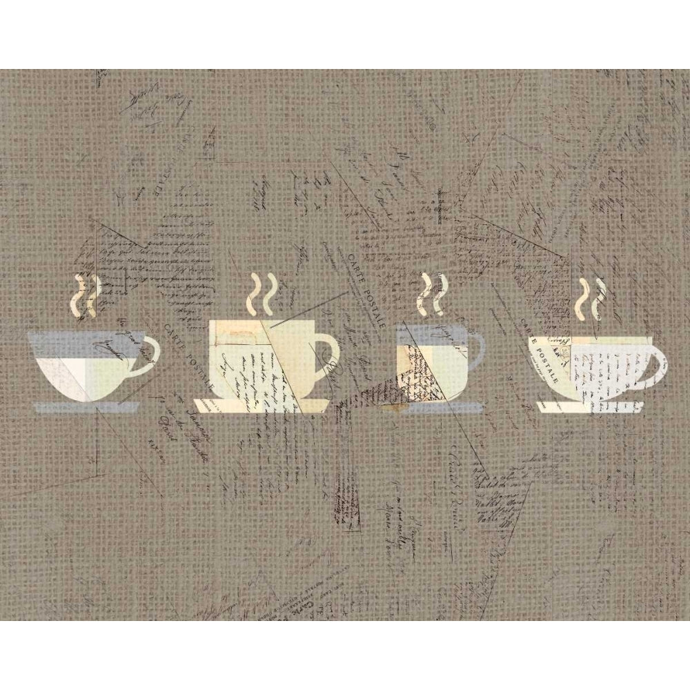 Postcard Coffee 2 Poster Print by Kimberly Allen Image 2
