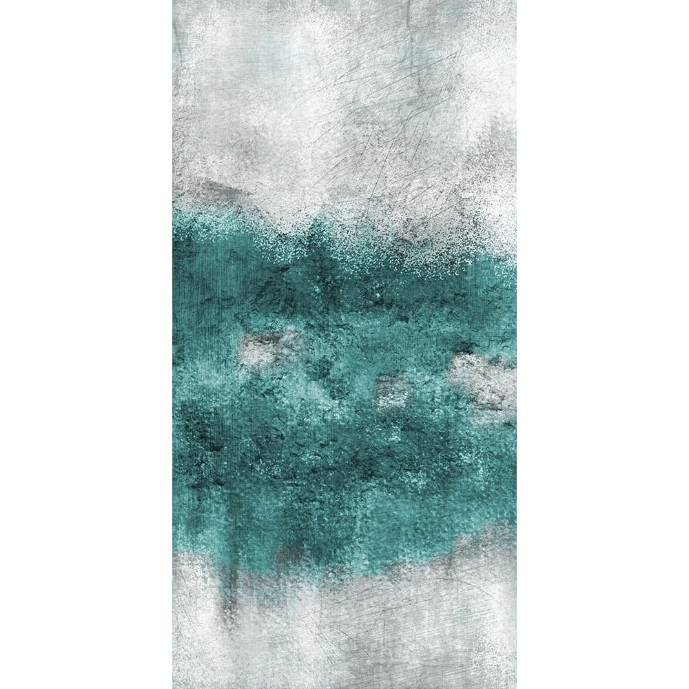 Teal Tones Panel C Poster Print by Kimberly Allen Image 1