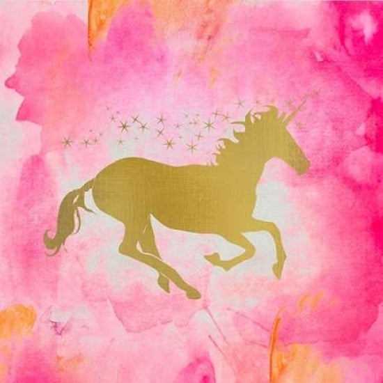 Unicorn Square 1 Poster Print by Kimberly Allen Image 1