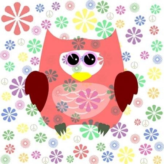 Owls and Flowers Poster Print by Kimberly Allen Image 2