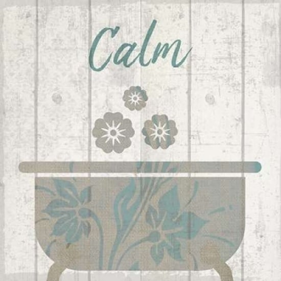 Calming Meditation Poster Print by Kimberly Allen Image 1