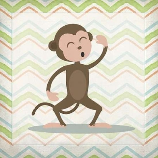 Monkey Time Poster Print by Kimberly Allen Image 1