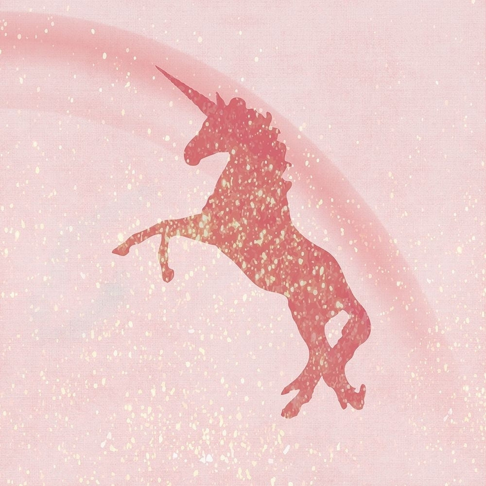 Glitter Unicorn 2 Poster Print by Allen Kimberly Image 2