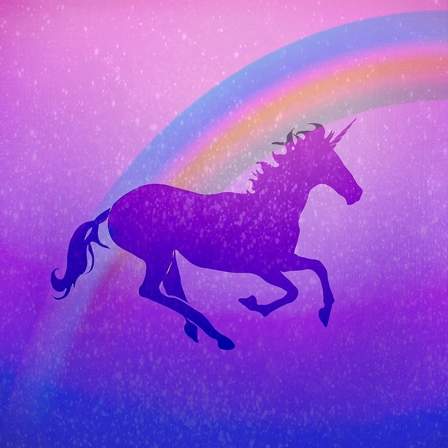 Ombre Unicorn 1 Poster Print by Allen Kimberly Image 1
