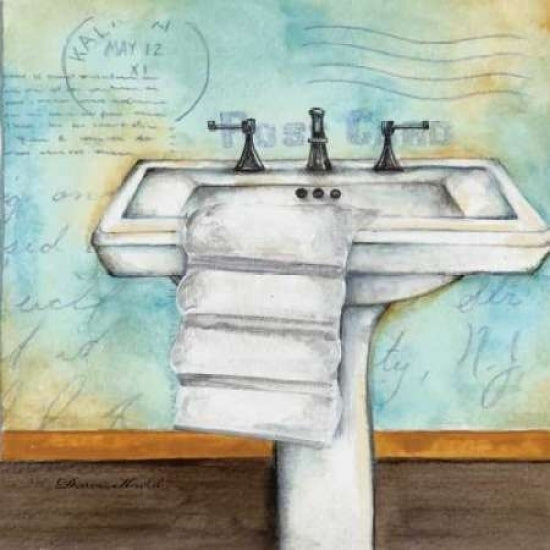 Cleanse Bath Poster Print by Donna Knold Image 1