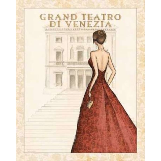 Teatro Poster Print by Andrea Laliberte Image 1