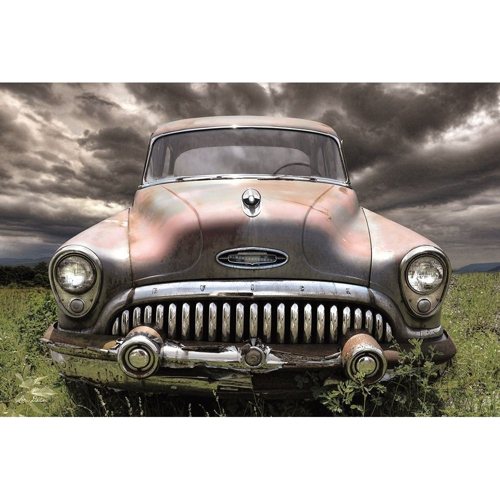 Stormy Buick Poster Print by Lori Deiter Image 1