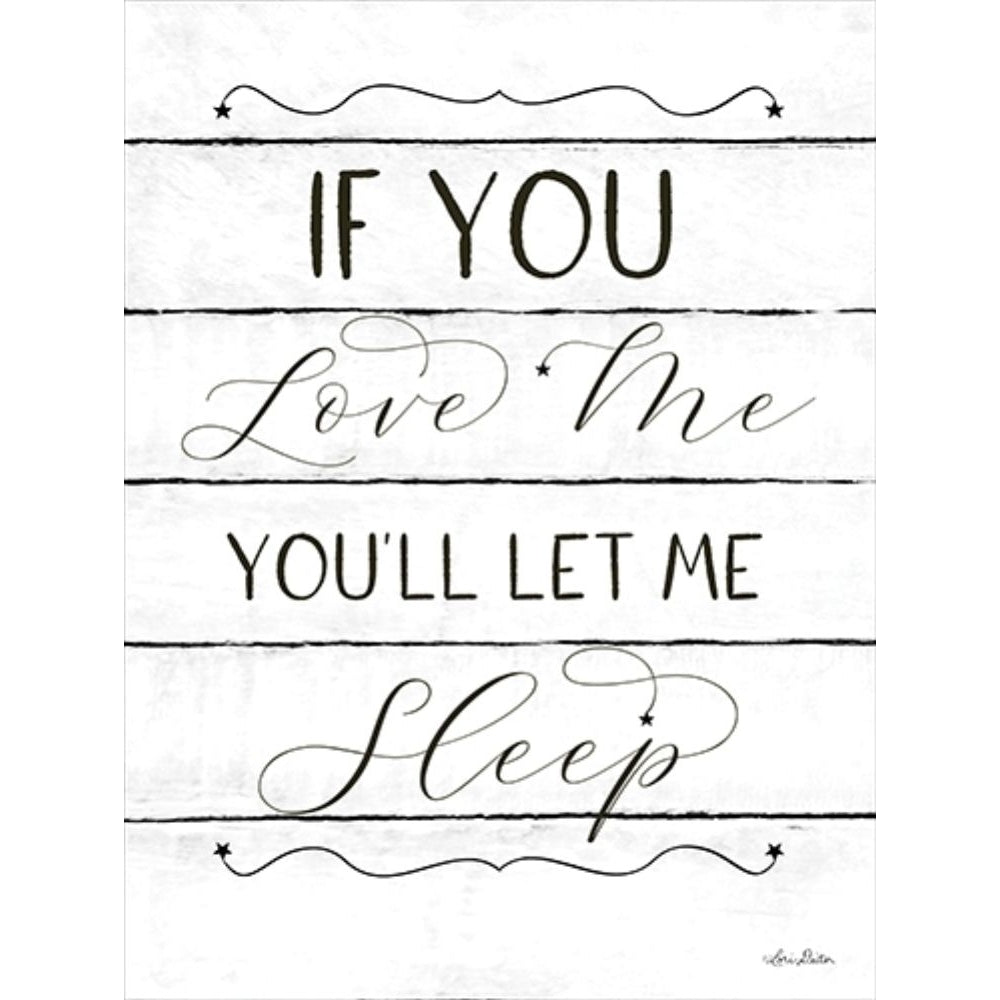 Let Me Sleep Poster Print by Lori Deiter Image 1