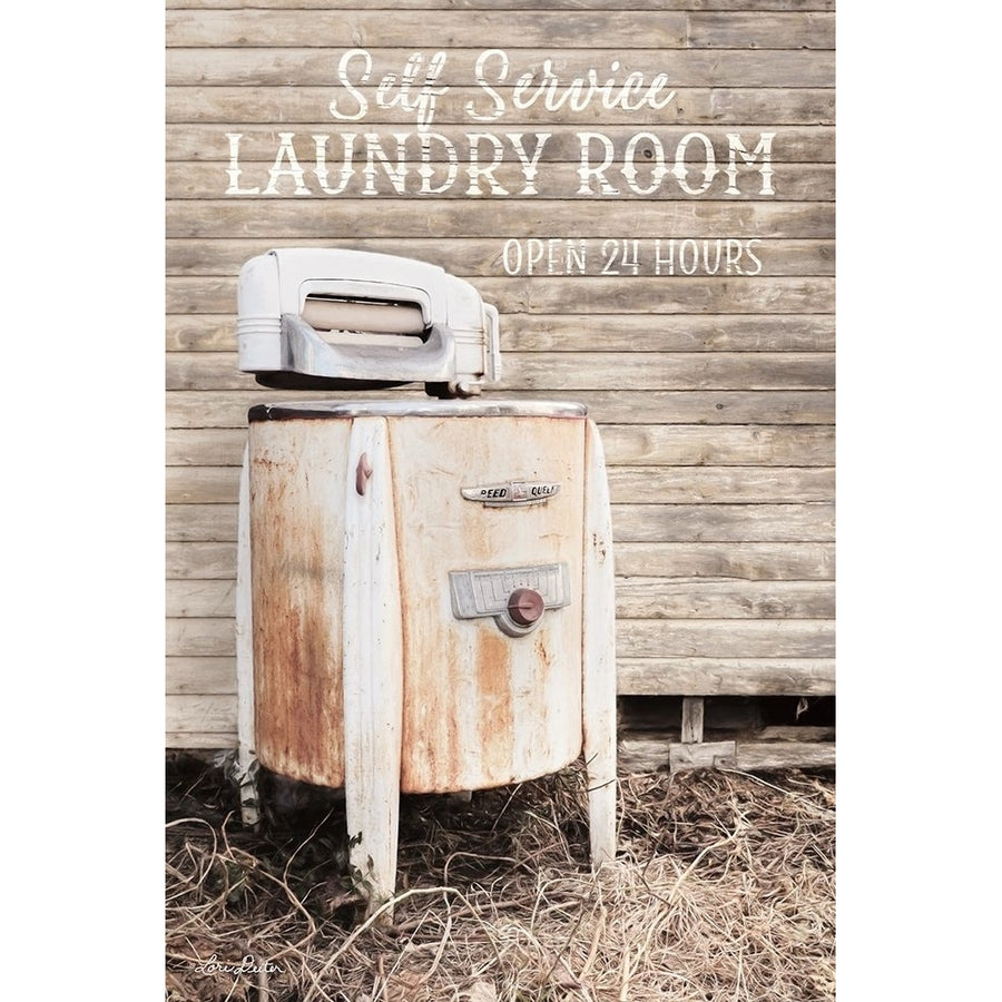 Laundry Room Poster Print by Lori Deiter Image 1