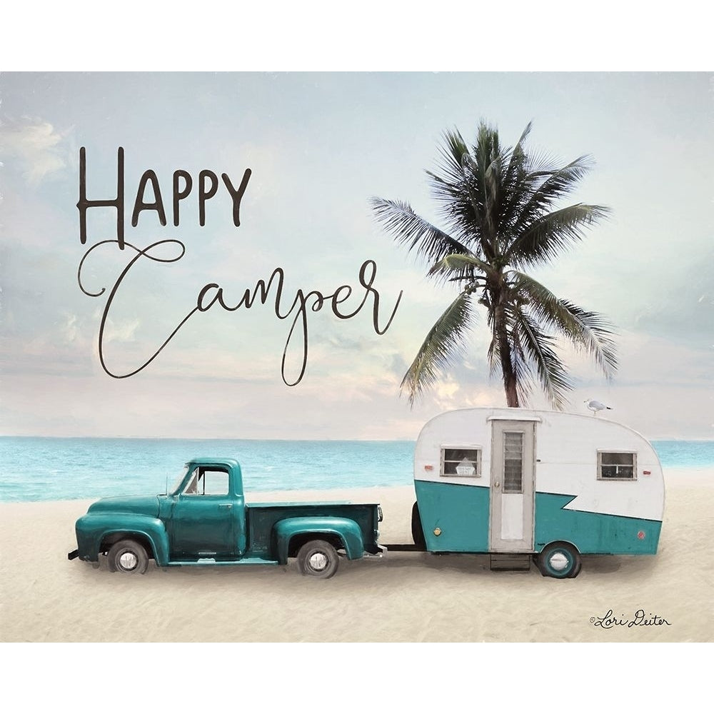 Happy Camper Poster Print by Lori Deiter LD1722 Image 1