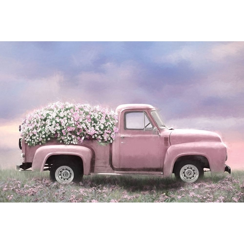 Pink Floral Truck by Lori Deiter Image 1