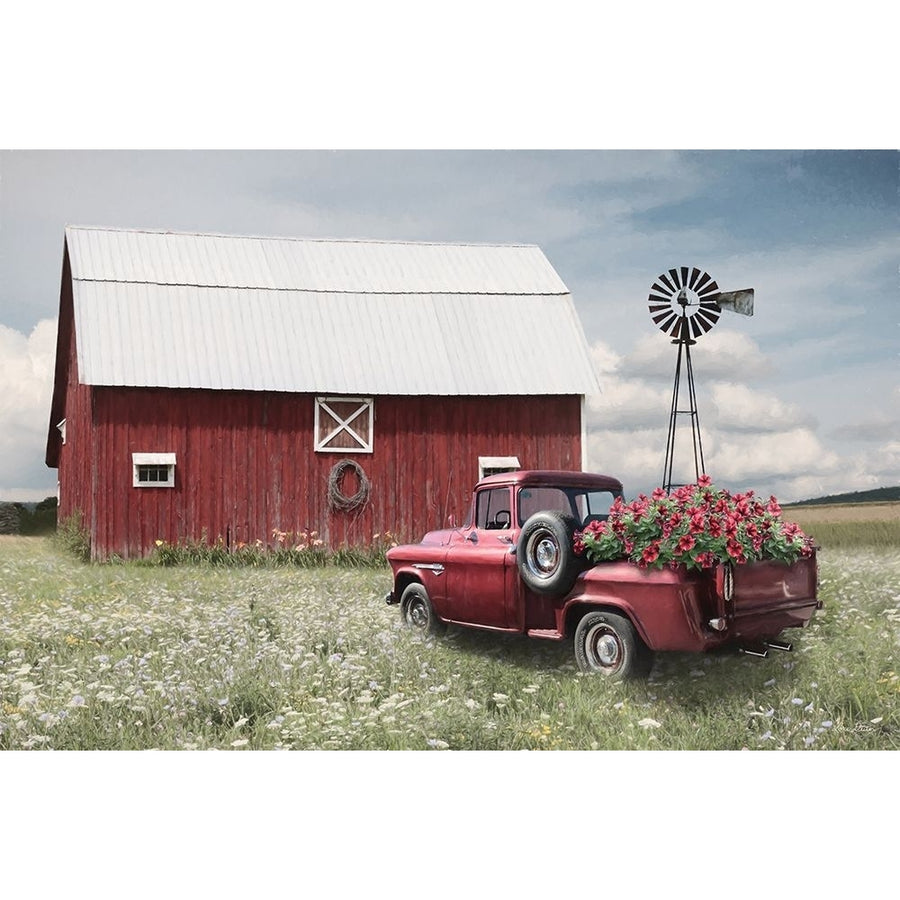 Little Red Barn Poster Print - Lori Deiter Image 1