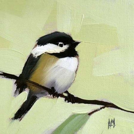 Chickadee No. 143 Poster Print by Angela Moulton Image 2