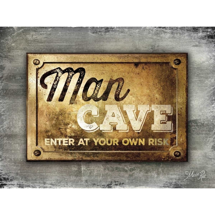 Man Cave Poster Print by Marla Rae Image 1