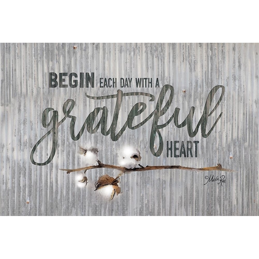 Grateful Heart Poster Print by Marla Rae Image 1